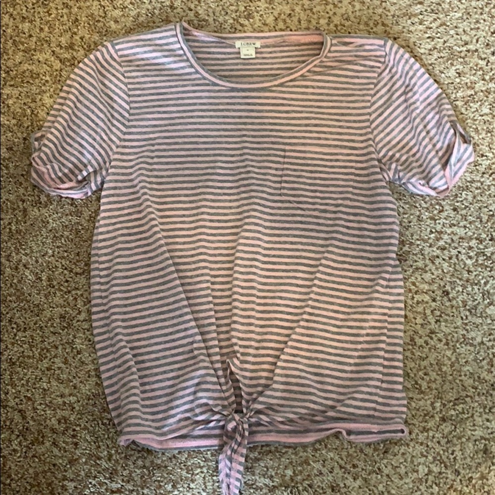 J.Crew striped shirt